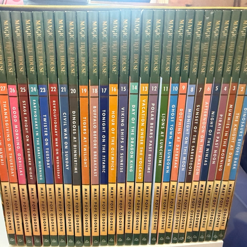 NIB Magic Tree House Book Set 1-28